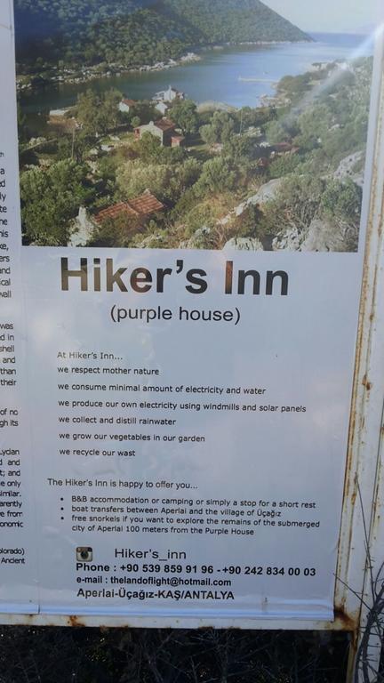 Hiker'S Inn-Purple House Kaleucagız エクステリア 写真